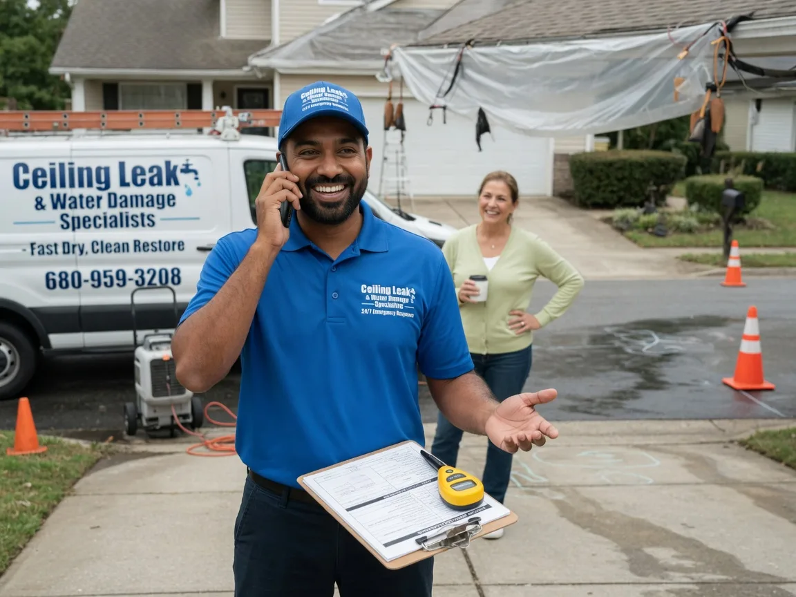 Ceiling Leak Cleanup Millersburg, KY FAQs